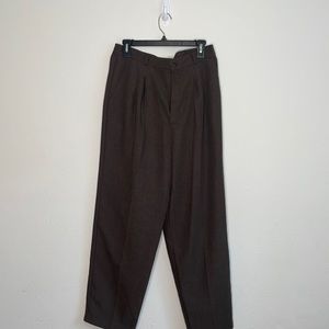 Rich brown or vintage trouser pants size 14